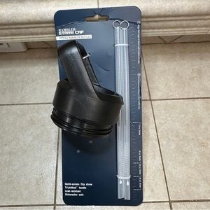 NEW RAMBLER STRAW CAP/LID W/ STRAWS FOR YETI RAMBLERS